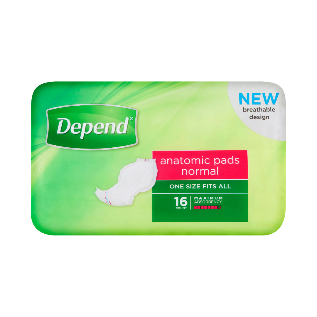 Depend Anatomic Pads Normal
