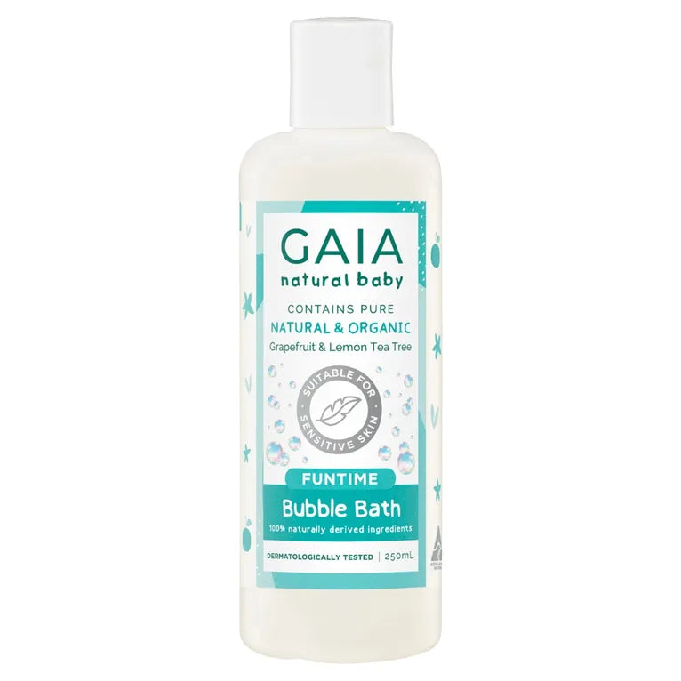 Gaia Natural Baby Bubble Bath Funtime 250ml