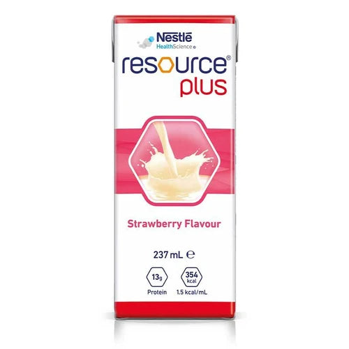 Resource Plus Strawberry Prism Tetra Pack 237ml