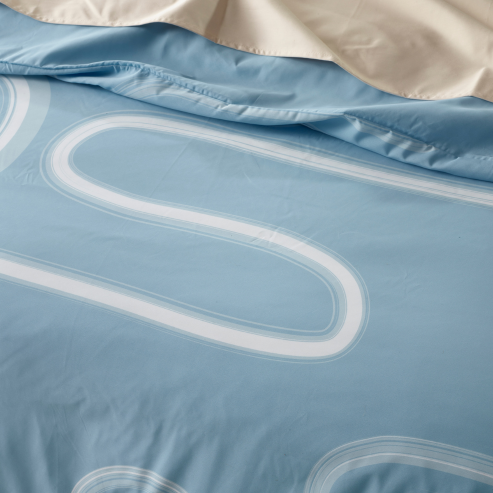 Staydry Quilt Cover Set Kaos Blue - Water Repellent