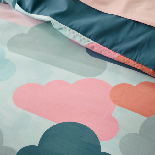 Staydry Quilt Cover Set Up In The clouds -  Water Repellent