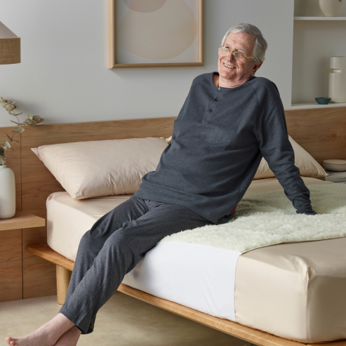 Staydry Absorbent & Waterproof Wool Topper Bed Pad