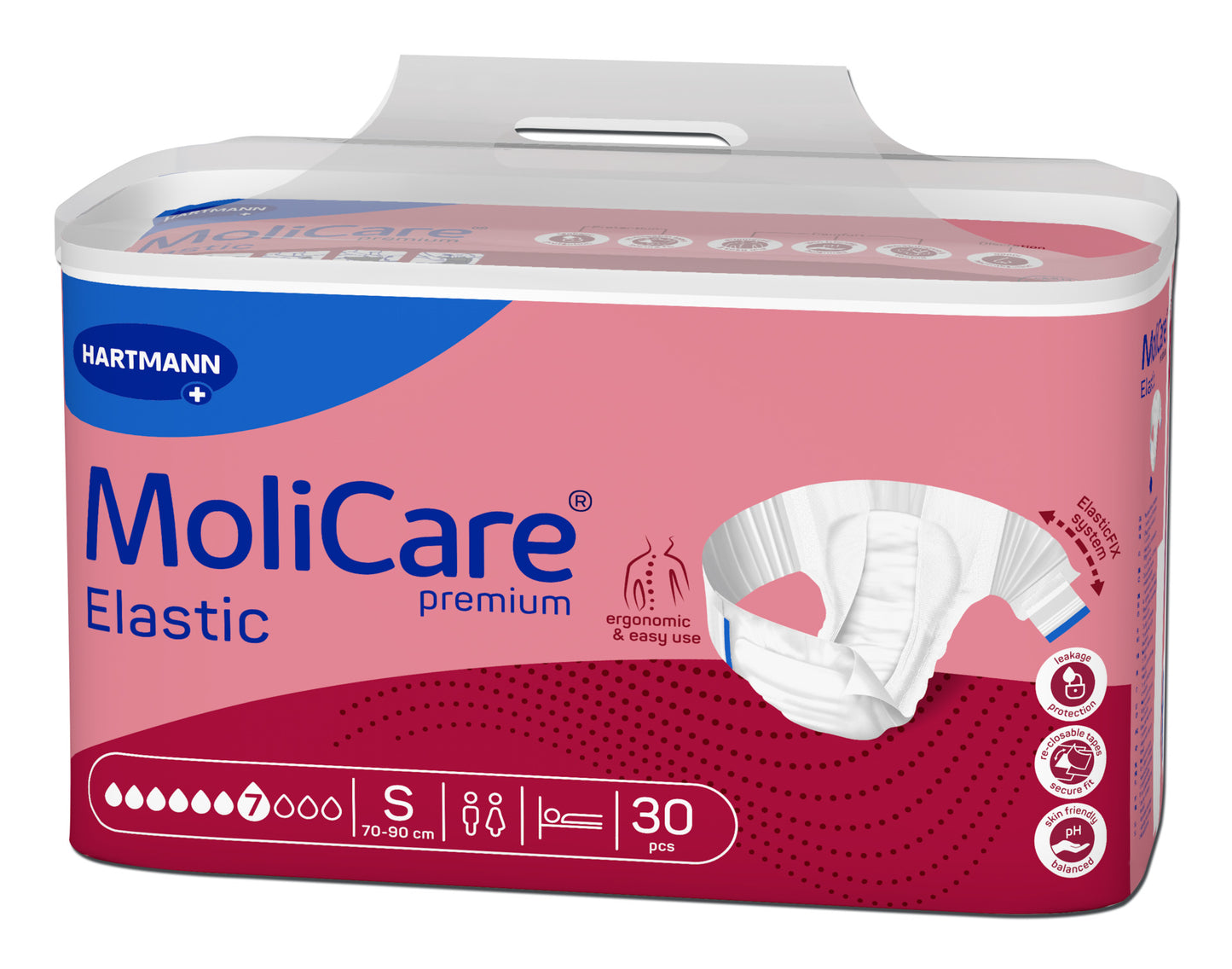 MoliCare Premium Elastic 7 Drops Small