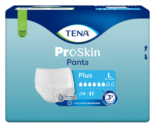 Tena Pants PROskin Plus Large 100-136cm 864ml (792614) (Packet 14)