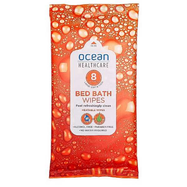 Ocean Healthcare Bed Bath Wipes