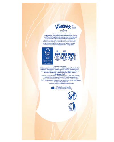 Kleenex Aloe Vera Facial Tissues 3 Ply