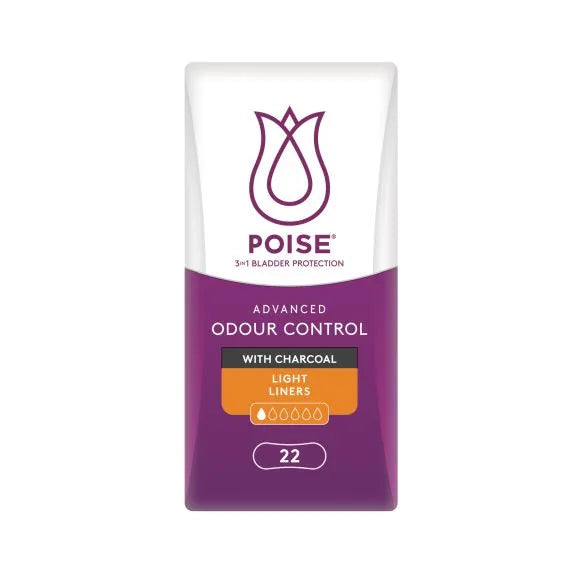 Poise® charcoal Light Liner (Packet 20)