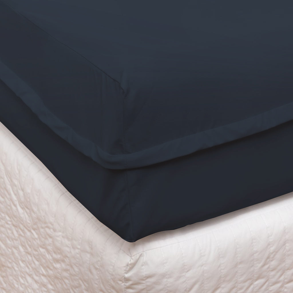 Easywipe PU Hospital Grade W/proof Encasement Zip Navy Blue 30cm Depth