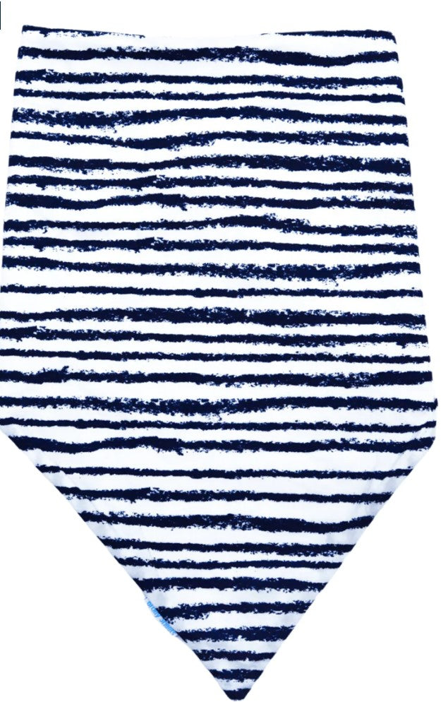 Brollysheets Bandana- Adult XL Navy Stripes