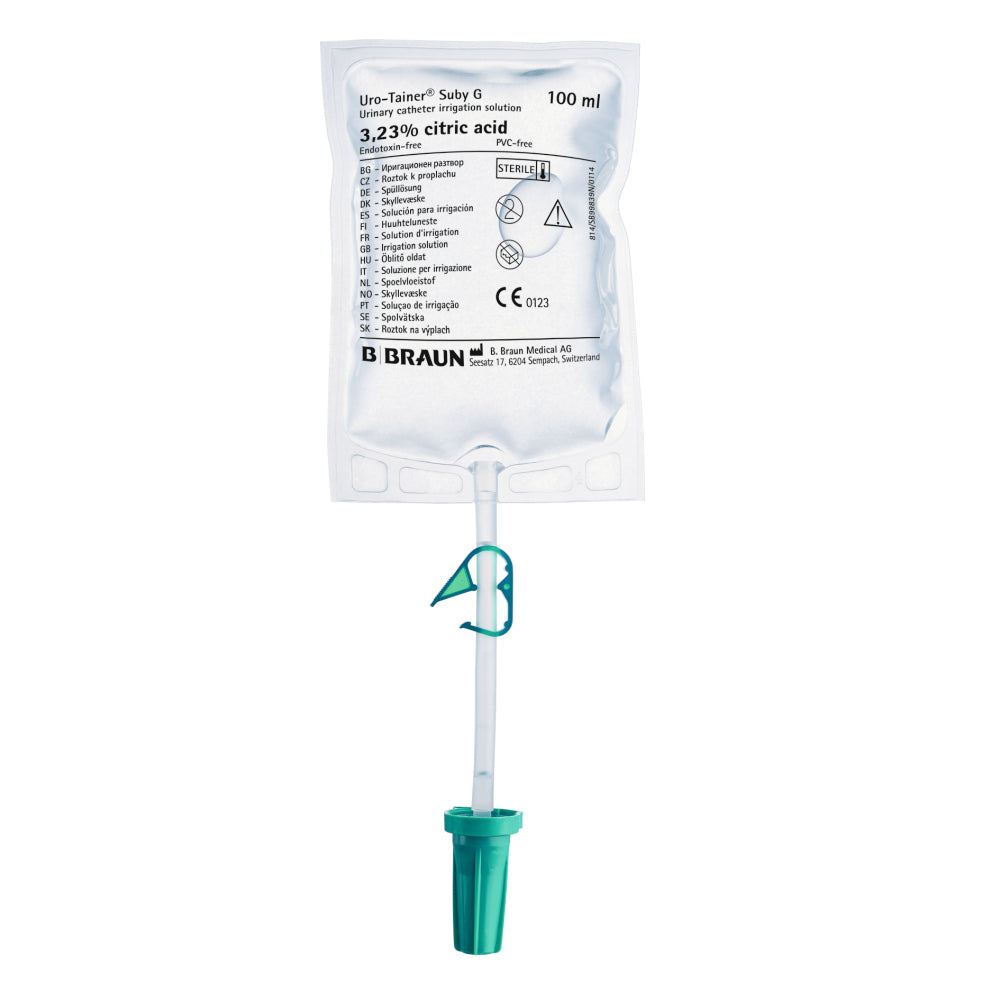 Bbraun Uro-Tainer Suby G Int 100ml CE (Box 10)