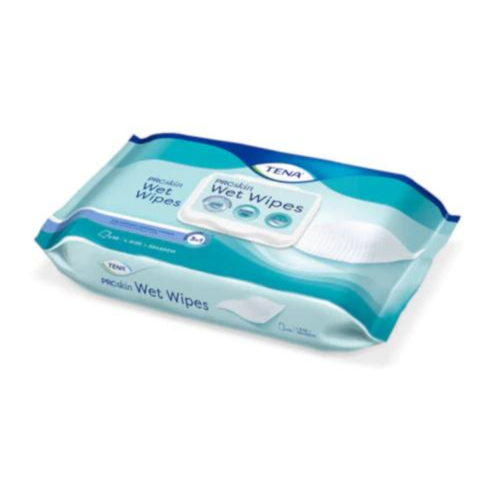 Tena Plastic Free Wet Wipes (48x12)