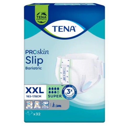 Tena Slip Bariatric Brief 2XL 163-178cm (Packet 32)