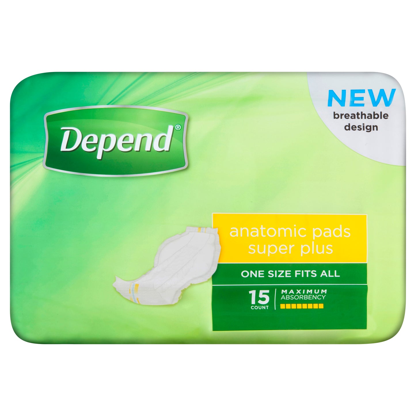 Depend Anatomic Pads Super Plus