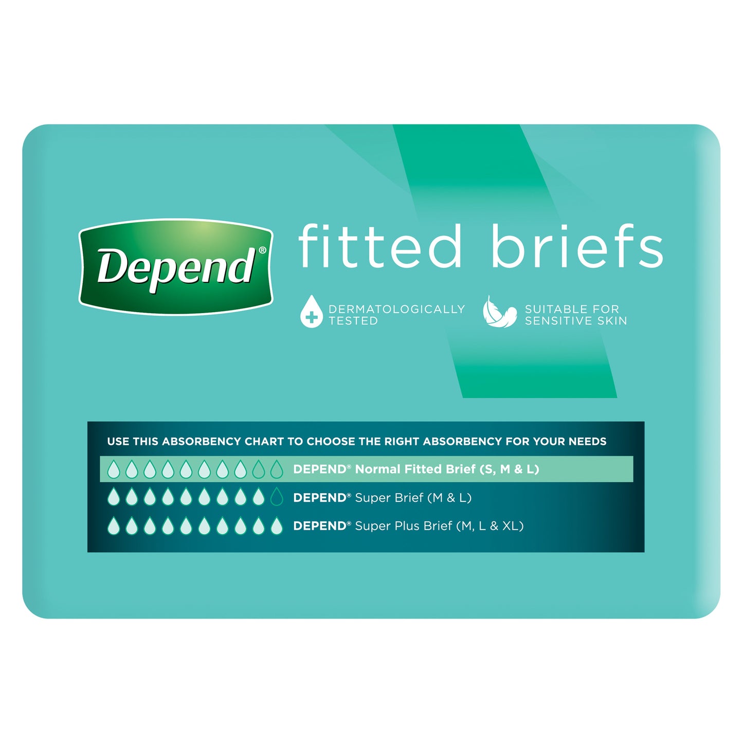 Depend Normal Brief Medium