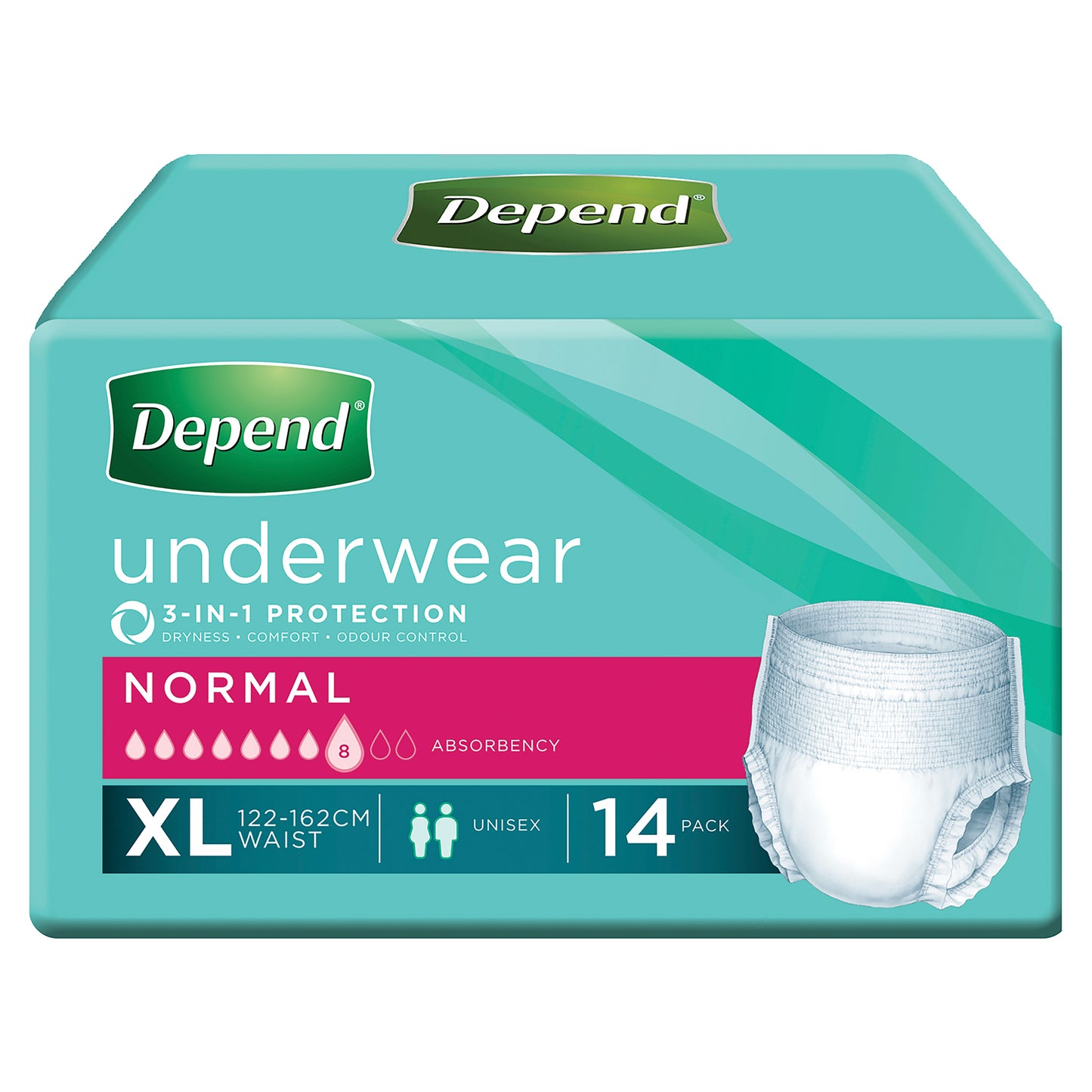 Depend Normal Pants XLarge