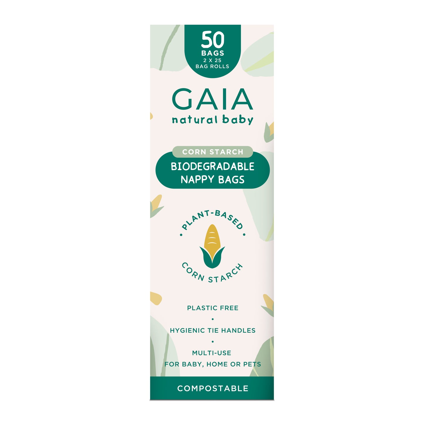 GAIA Biodegradable Nappy Bags