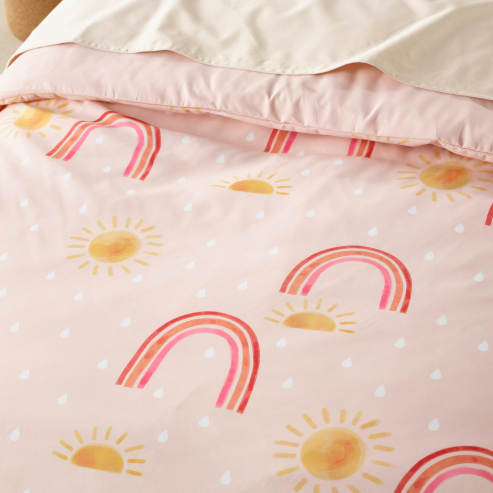 Staydry Quilt Cover Set Happy Days - Water Repellent