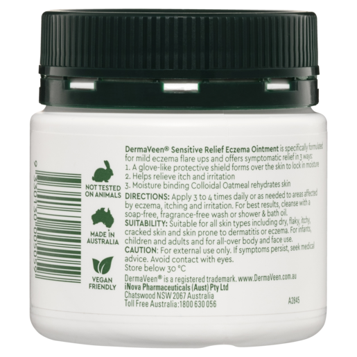 DermaVeen Sensitive Eczema Ointment 200ml