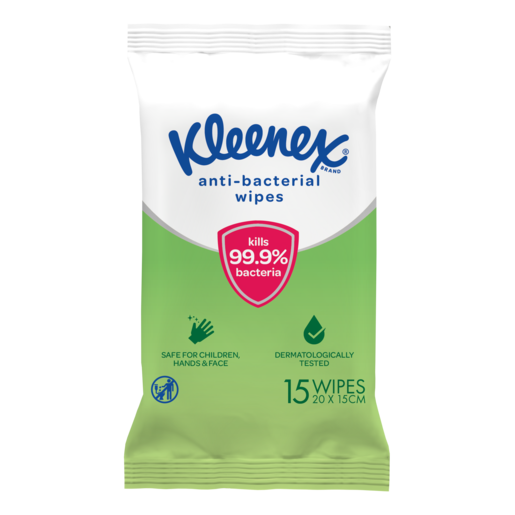Kleenex Anti Bacterial Wet Wipes