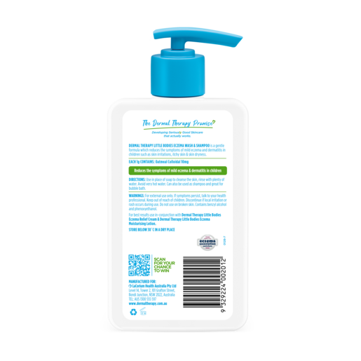 Dermal Therapy Little Bodies EW & Shampoo 210ml