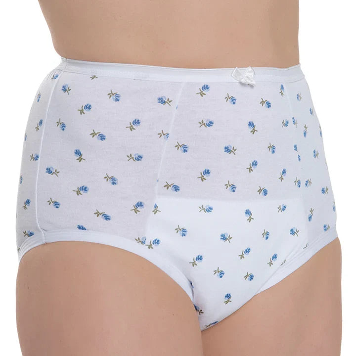 Buddies La Floral Women's Brief High Waisted Floral 450ml