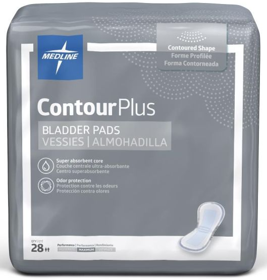 Medline ContourPlus Bladder Pad Maximum