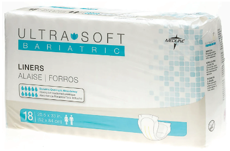 Medline FitRight Ultrasoft Bariatric Liner