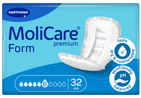 MoliCare® Premium Form - 6 Drops 2353ml (Packet 32)
