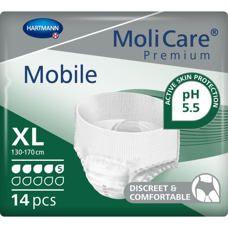 MoliCare® Premium Mobile - 5 Drops (Packet 14)