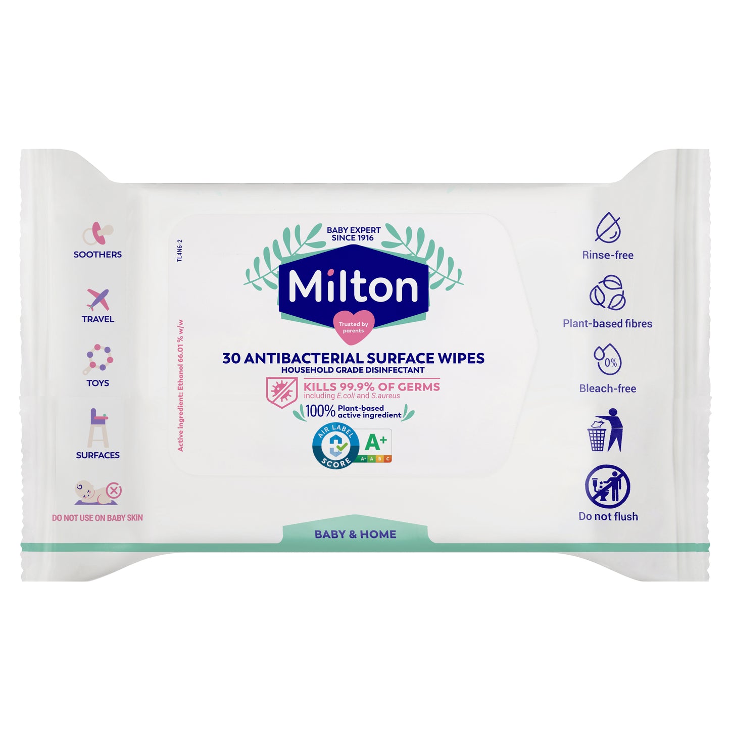 Milton Antibacterial Surface Wipes