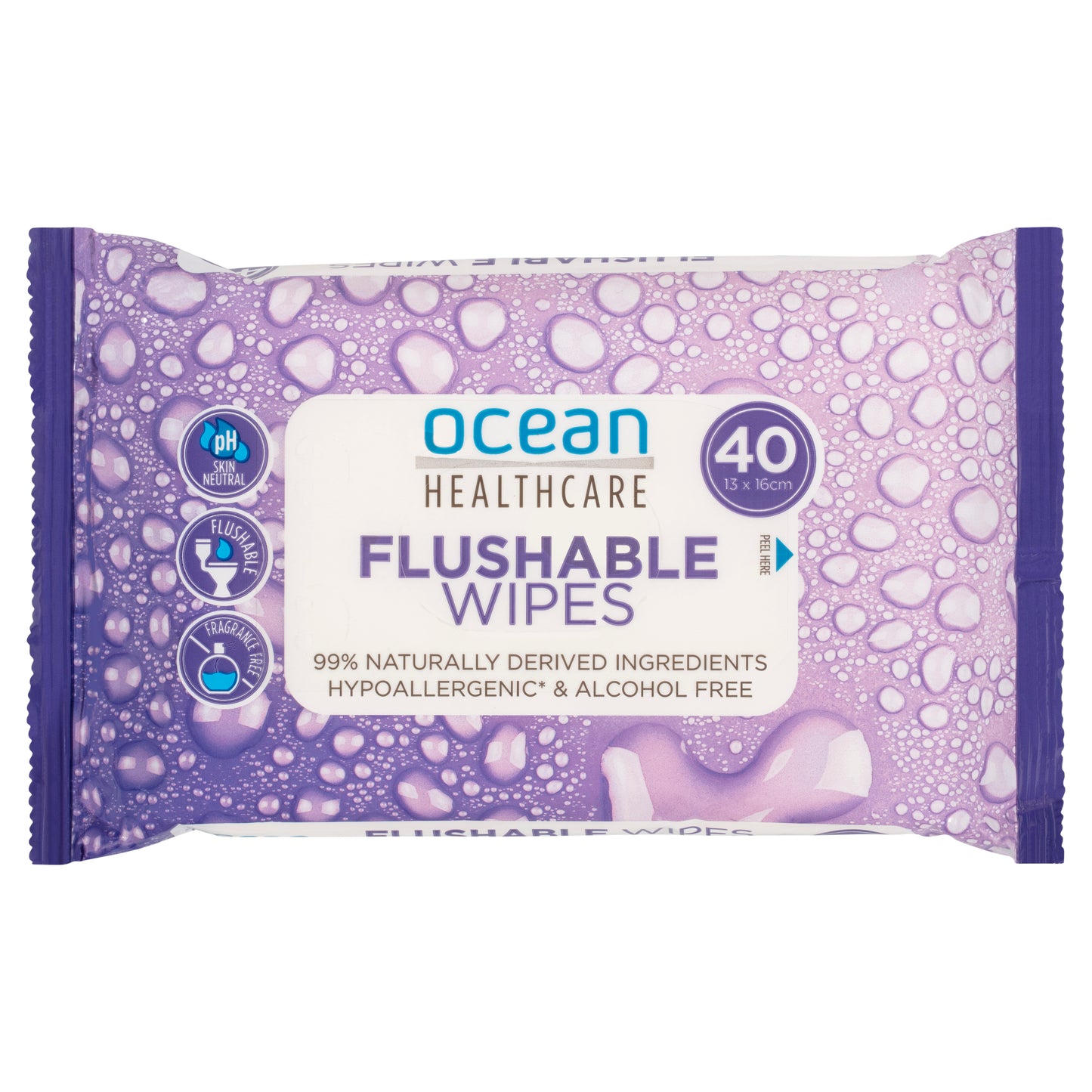 Ocean Healthcare Flushable Wipes