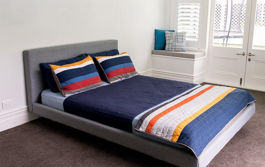 Brollysheets Bed Pad Queen Blue