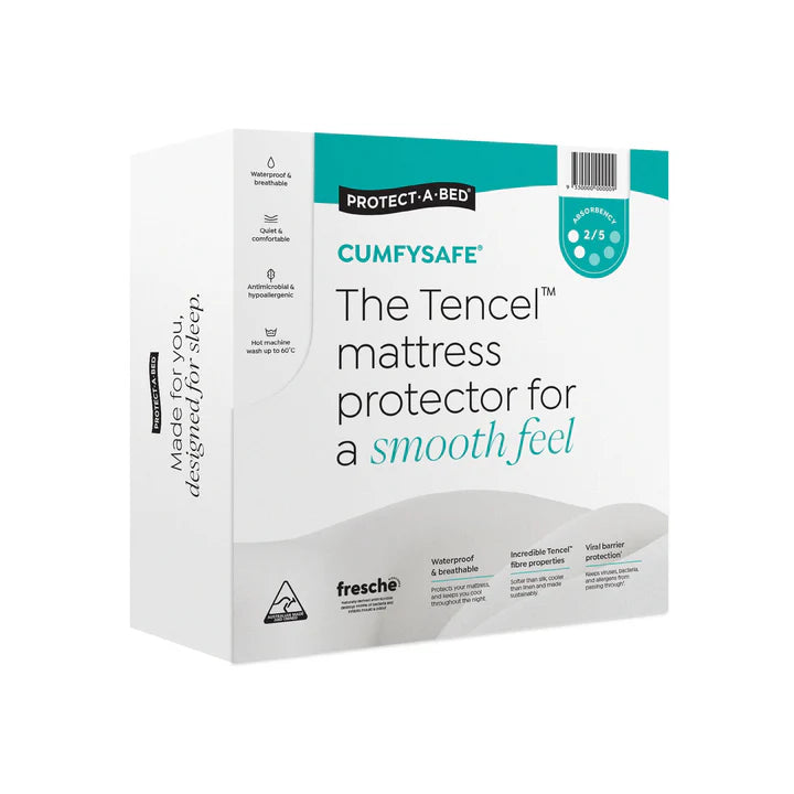 Protect a Bed Cumfysafe Tencel Jersey Fitted Waterproof Mattress Protectors