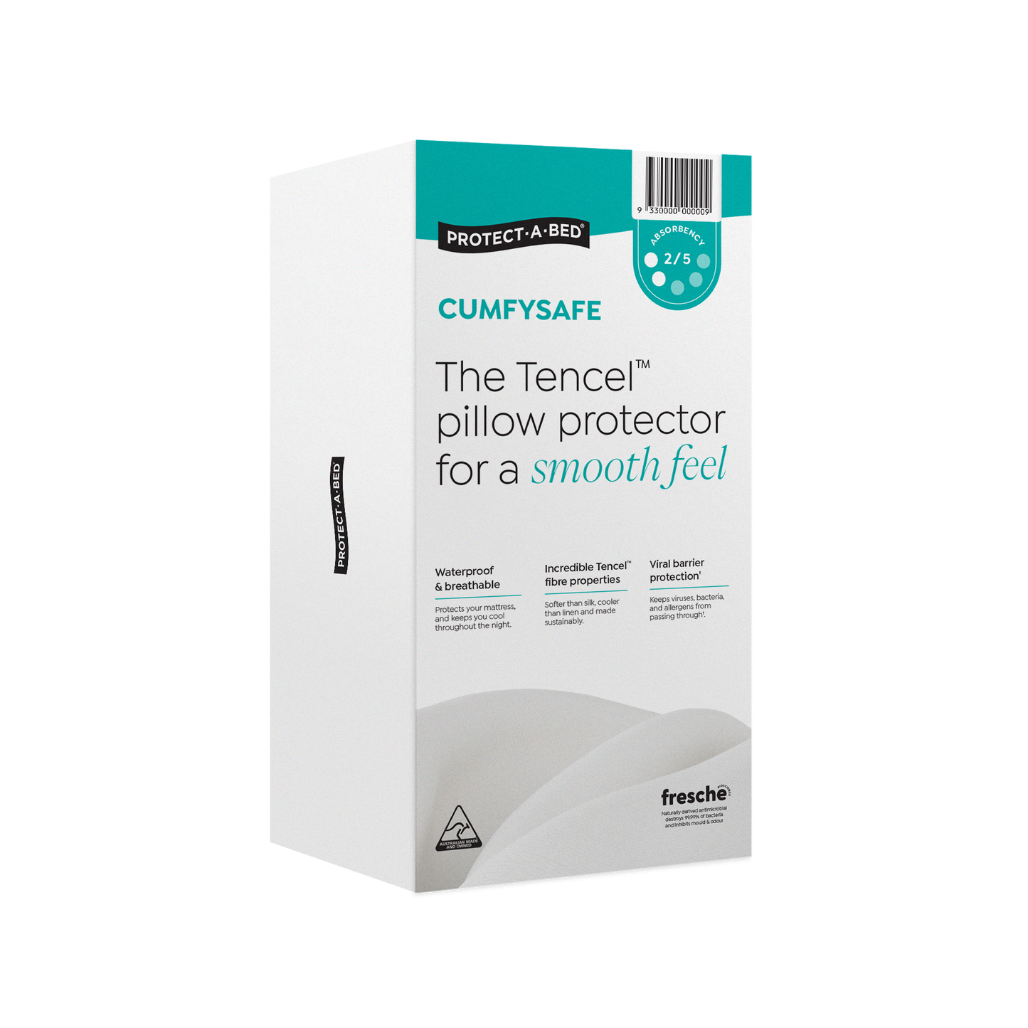 Protect-A-Bed Cumfysafe TENCEL Waterproof Pillow Protector - Absorption 90 ml