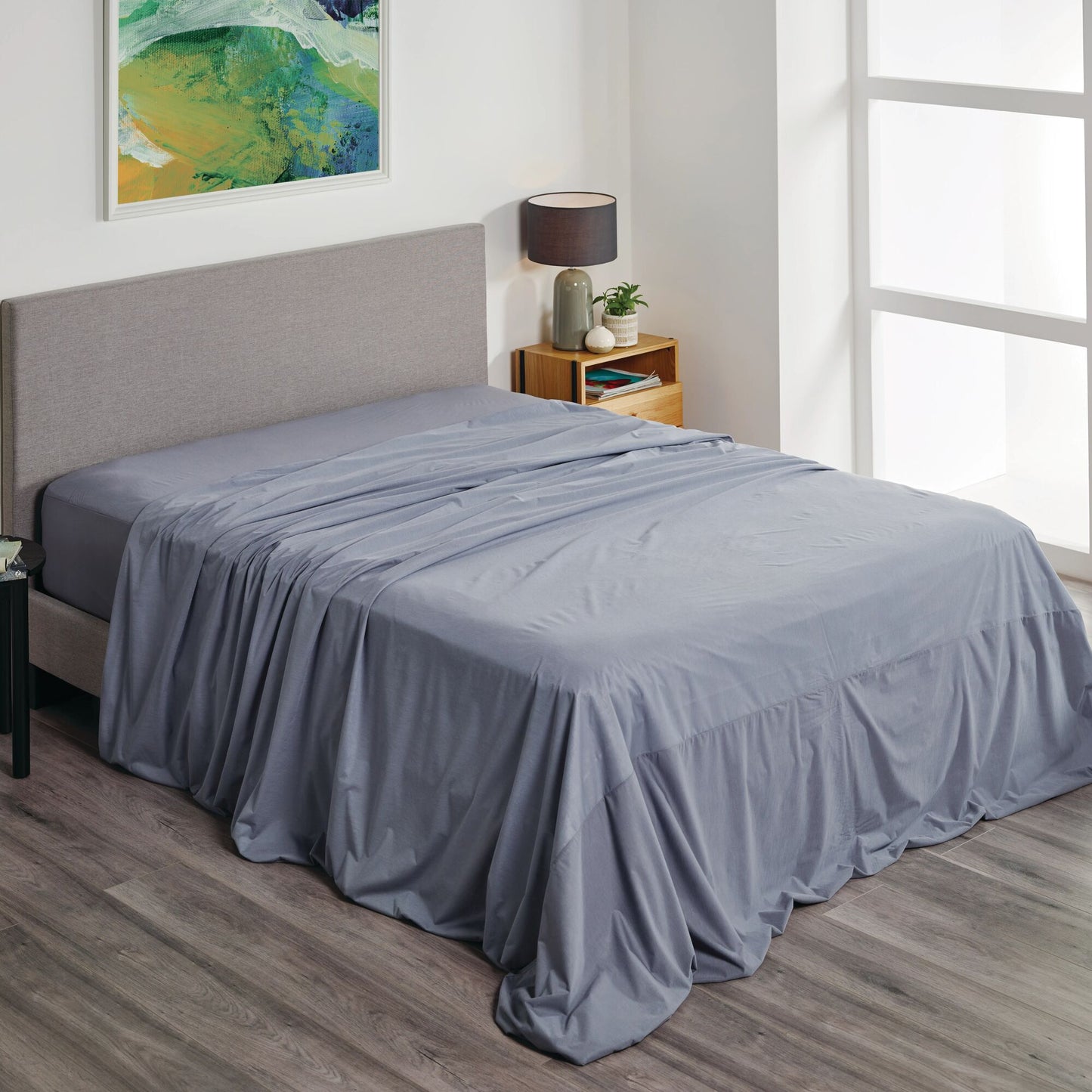 Protect-A-Bed Fusion Waterproof Sheet Set - Charcoal