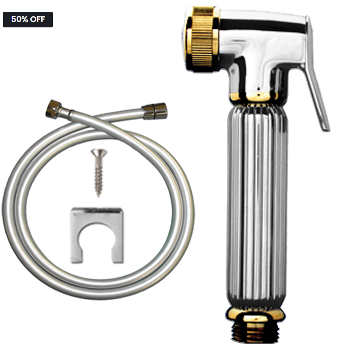 Royal Handspray + High Pressure Hose + Wall Bracket