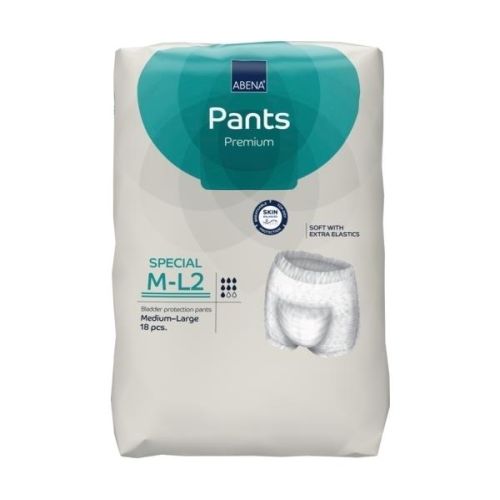 Abena Pants Special M/L2 Green 1700Ml (Packet 18)(Sa41076)