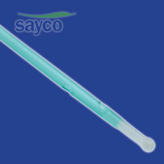 Sayco IQ Cath 16Fr Pre Lube Gel Flexible Silicone Tip (Box 30)