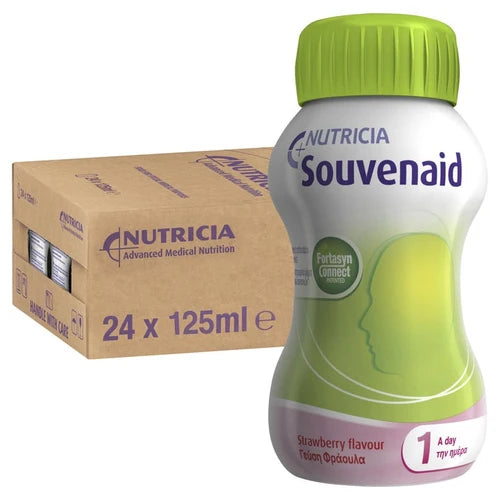 Nutricia Souvenaid Strawberry 125ml (Pack 4)