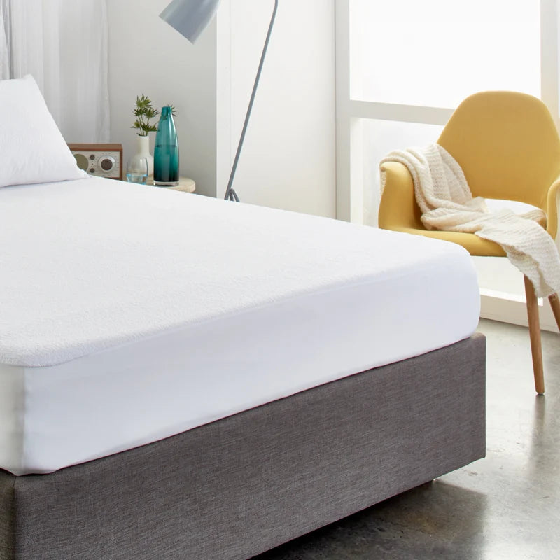 Protect a Bed Comfortshield Deluxe Cotton Terry Fitted Waterproof Mattress Protectors