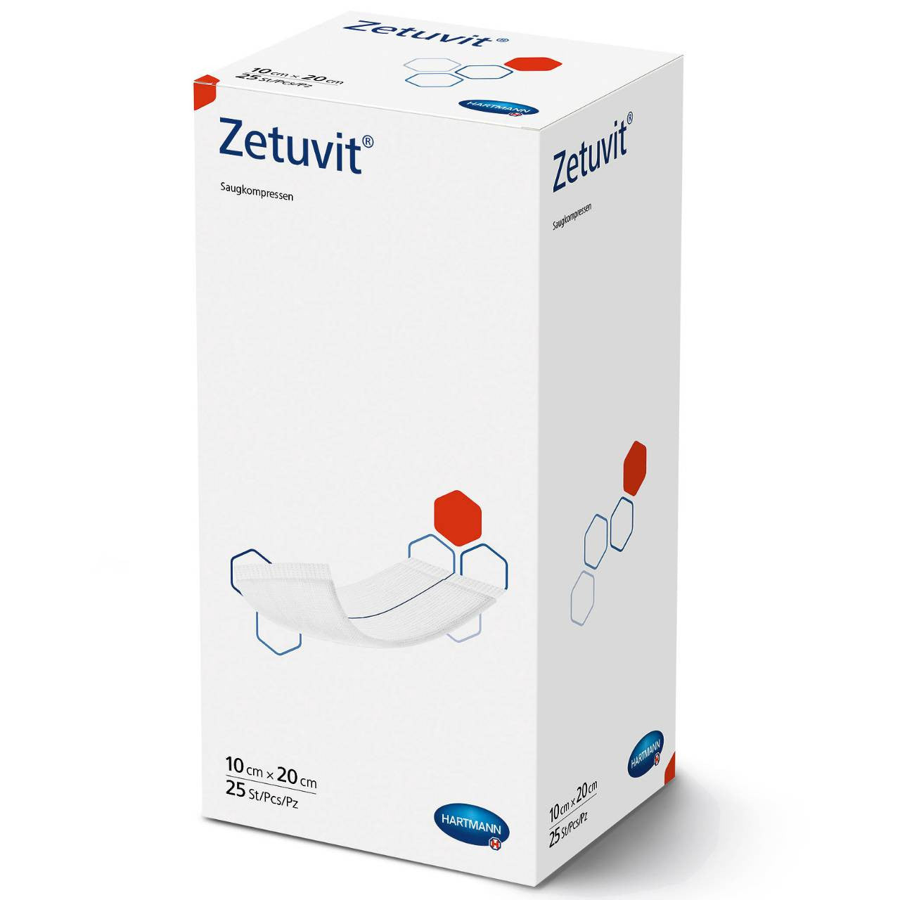 Zetuvit Sterile 10x20cm (Packet 25)