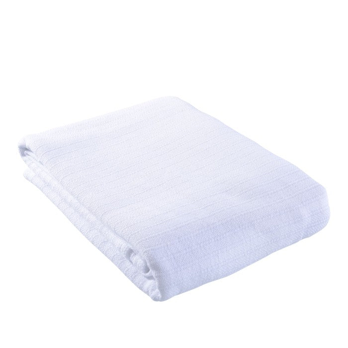 White Celloweave Cotton Blanket 180x230 cm