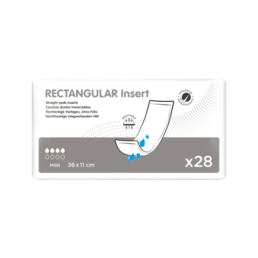 Ontex Rectangular Pad Mini 360mm 490ml
