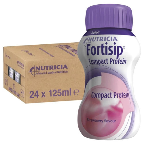 Nutricia Fortisip Compact Protein Strawberry 125ml