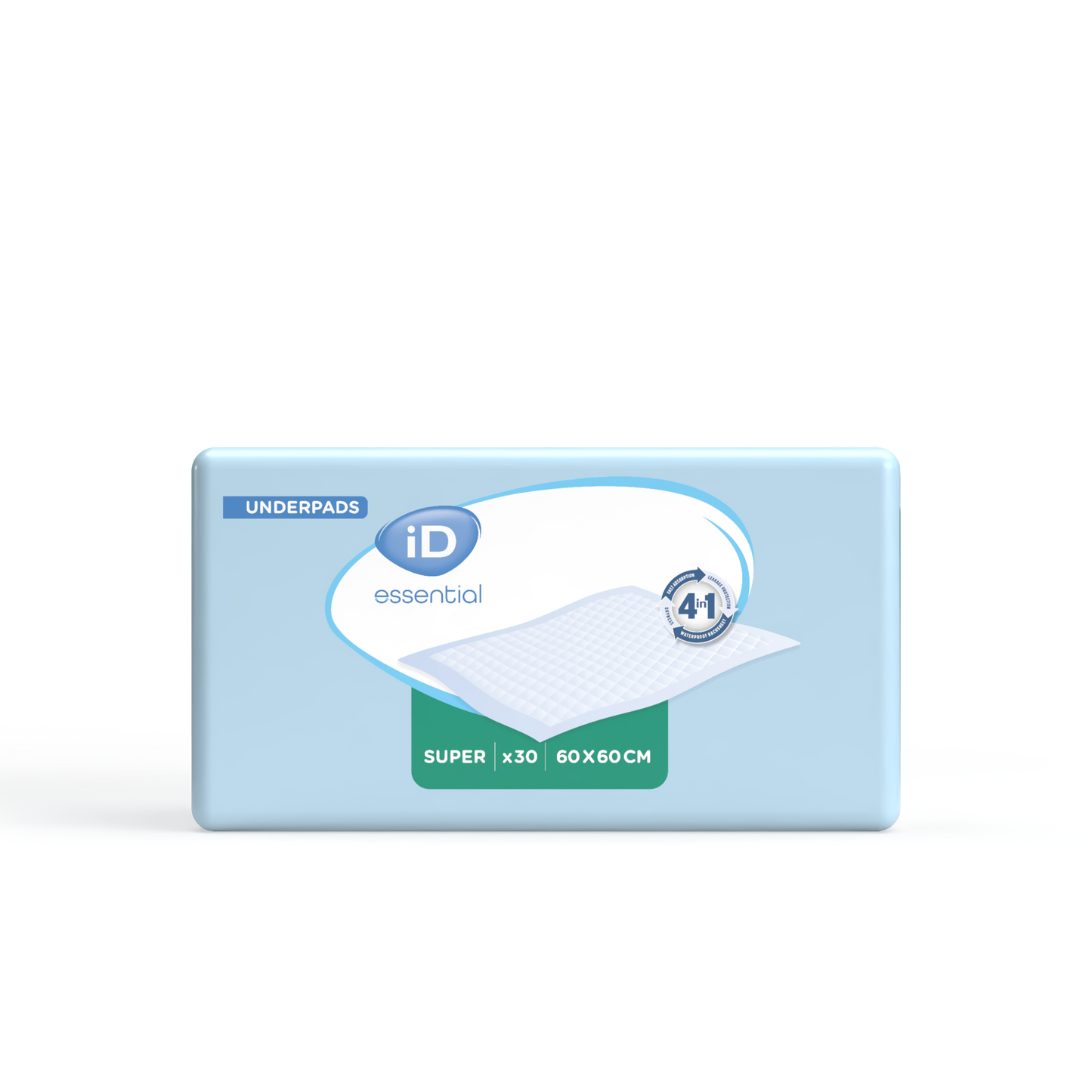 iD Essentials Underpad Super 60 x 60cm 1166ml
