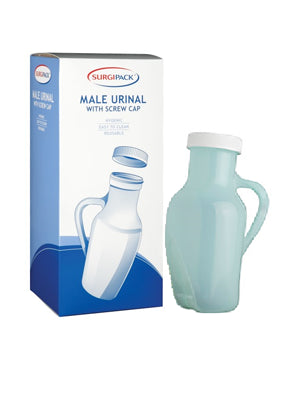 Surgipack Male Urinal Screw Cap 1L