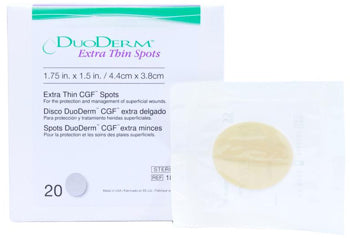 Duoderm X-Thin Oval Spot (Box 20)