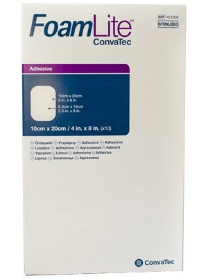 Convatec Foam Lite ADH 10cmx20cm (Box 10)