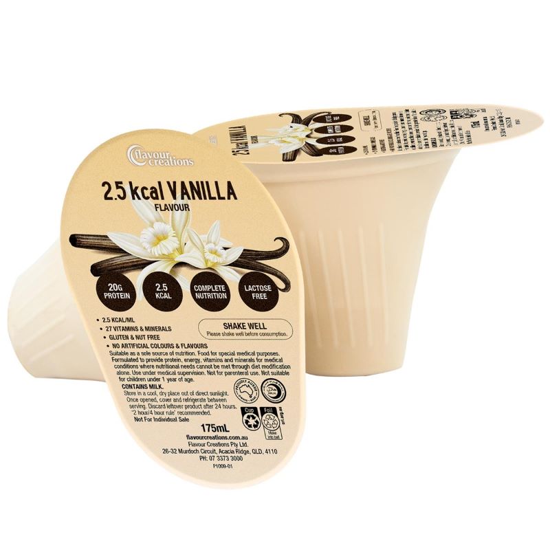 FC NC Vanilla Lactose Free 2.5kCal 175ml (Carton 24)