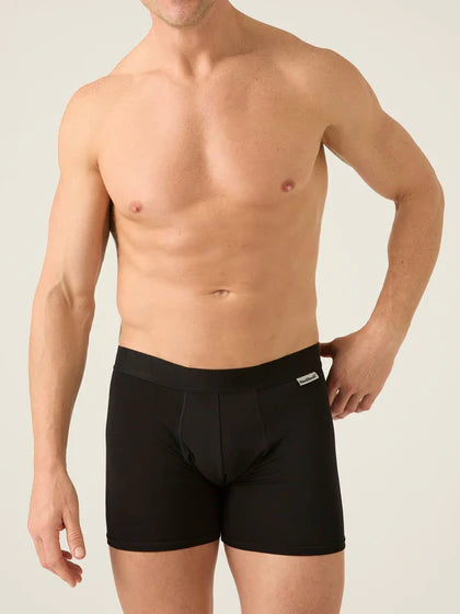 Modibodi Basic Mens Incontinence Trunk Black